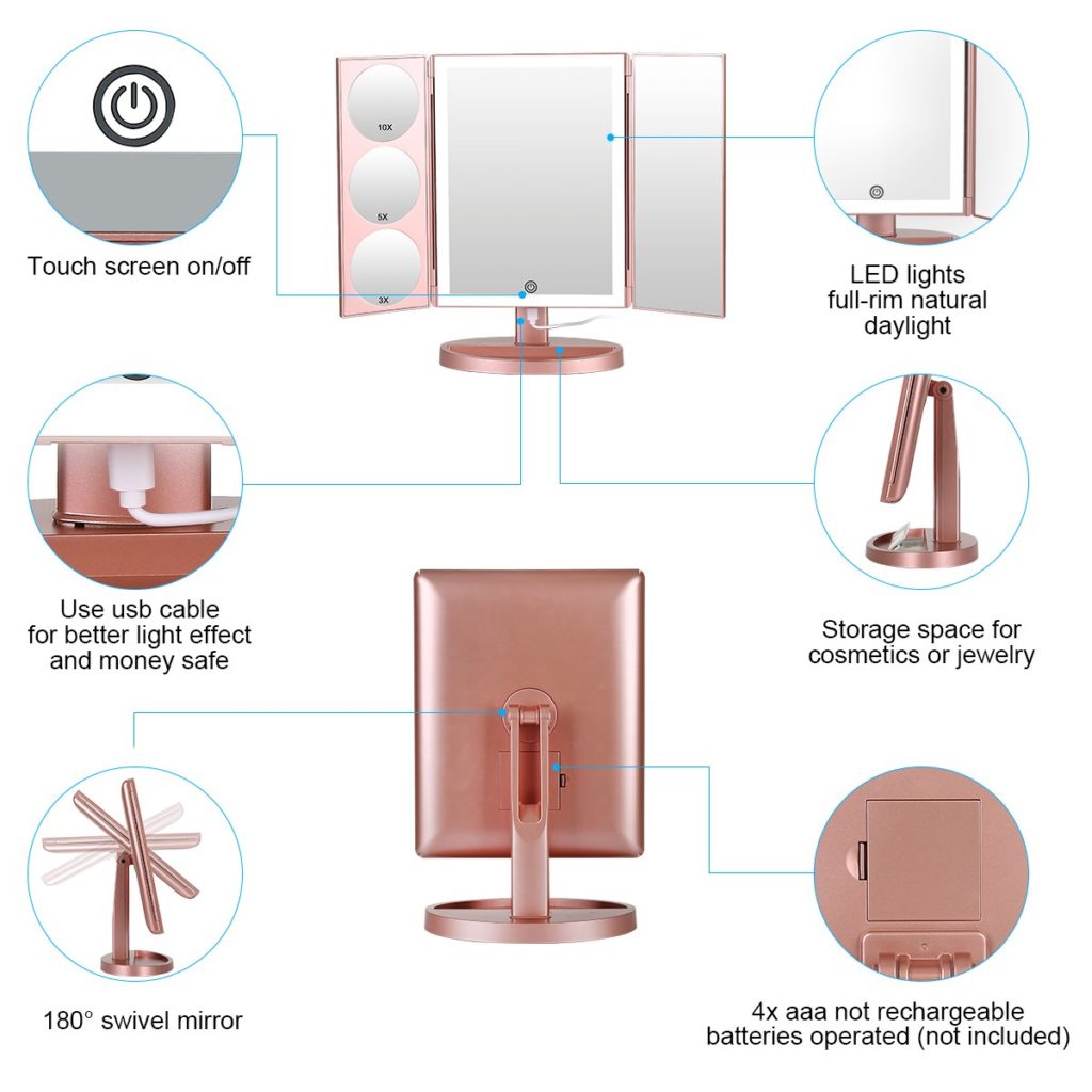Led Mirror 2019 7 Best Lighted Makeup Every Girls