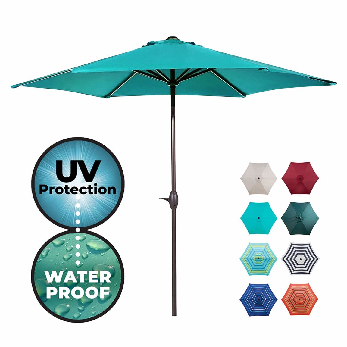 Best Pool Umbrellas for Outdoor Pool, Garden, Beach and Field Product